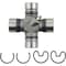 Spicer Conversion Universal Joint Greaseable; 1350 To S44/3R Series 5-3205X - alternate 1